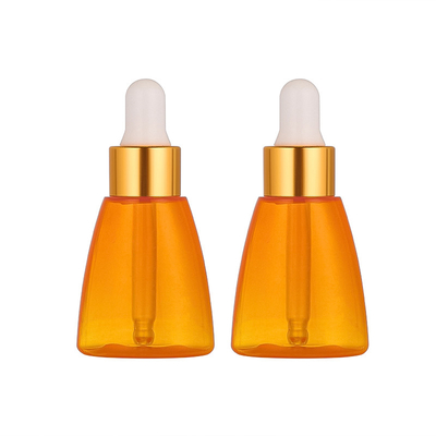 Orange ätherisches Öl Kunststoff Serum Tropfflasche 10ml Siebdruck