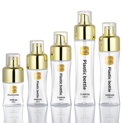 Feiner Nebel-Spray Skincare, das Plastiklotion ringsum leere Pumpflaschen 50ml verpackt