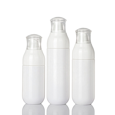 Behälter-Parfümplastik der leeren klaren Runde stieg mini kosmetischer Goldnebelsprühflasche