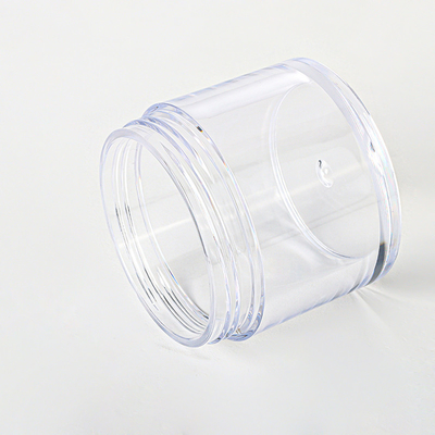 Klarer doppel-wandiger kundenspezifischer Unterseitencremetiegel runder Form 15g 20g 30g 80g mini leerer