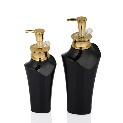 Pumpen-Shampooflasche der Großhandels-Lotion HAUSTIER einzigartigen hibiki Schwarzes kylie Kosmetik kundenspezifischen Verpackengold