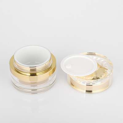 des Plastikacrylder lotionsflasche 50g schönheitsmakes-up 30ml 50ml 100ml 120ml kosmetischer Luxussahnesatz skincare behälter