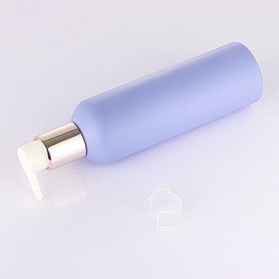 Bereifte freundliche neue Art HAUSTIERES 150ml 200ml 250ml 8 Unze Eco violette Körperwäschelotionsduschgelgoldpumpen-Presseflasche