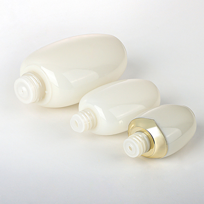 Toner-Lotions-Flasche Skincare-Klagen-Verpacken des Luxusgoldeinzigartiges Gesichts-50ml des Cremetiegel-100ml 120ml 150ml