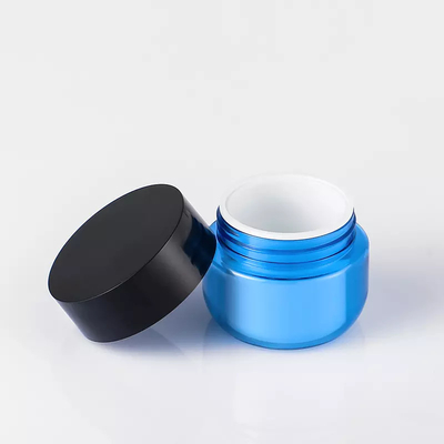Nahrungsmittelgrad-Gesichts-Creme-Pulver-Glas-Körper bestreichen kosmetischen doppel-wandigen Verpackenbehälter mit Butter