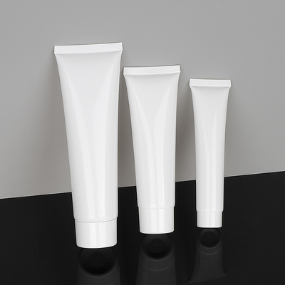 HAUSTIER 50ml 100ml 200ml leere bereifte Plastikpressungs-kosmetischer Handcreme-Lotions-Reiniger-Test-Verpackenrohre