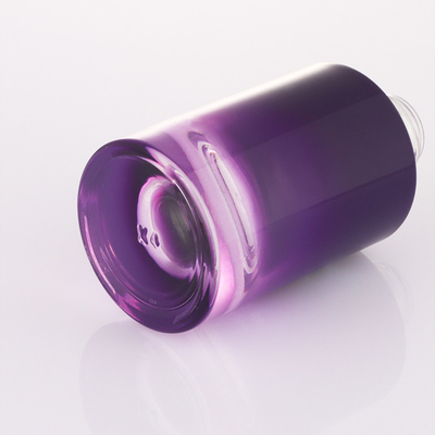 Neues Entwurf kleines ombre purpurrote weiße Serum-Behältertropfflasche Pumpe 30ml leere