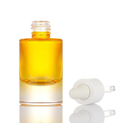 Hochwertige 30 ml schicke ätherische Öle quadratische Kunststoff-Tropfflaschen für Kosmetik