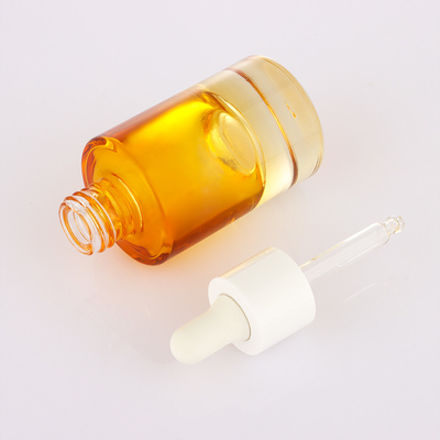 Hochwertige 30 ml schicke ätherische Öle quadratische Kunststoff-Tropfflaschen für Kosmetik