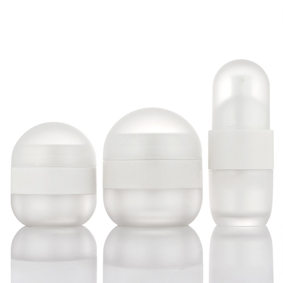 Tragbares Reiseset Kosmetik Hautpflege Verpackung Augencreme Glas Bodylotion Flasche