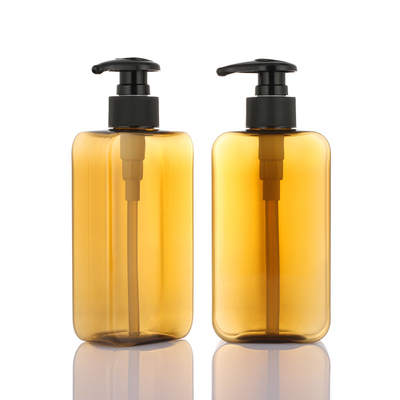 Großhandel rechteckig ambre body lotion shampoo und conditioner black pump 800ml bootle