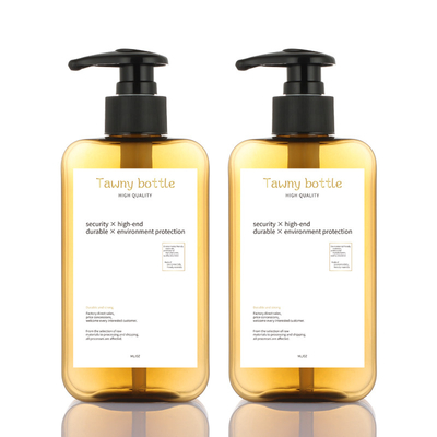 Großhandel rechteckig ambre body lotion shampoo und conditioner black pump 800ml bootle