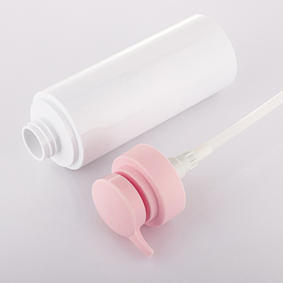 500-ml-Kosmetik-Lotionsflasche aus PET-Kunststoff, weißes Gelee, matt, kundenspezifische Eigenmarke