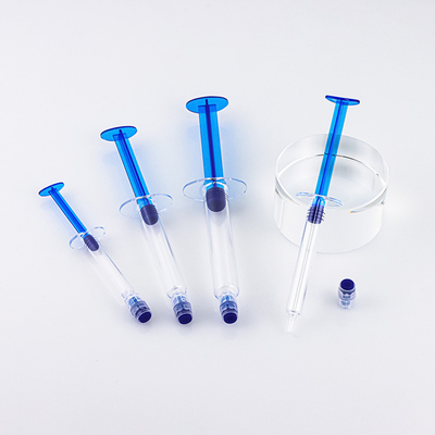 Blaue leere Augencreme Kosmetikverpackung Tube Spritze Skin Care Injection Tube Style