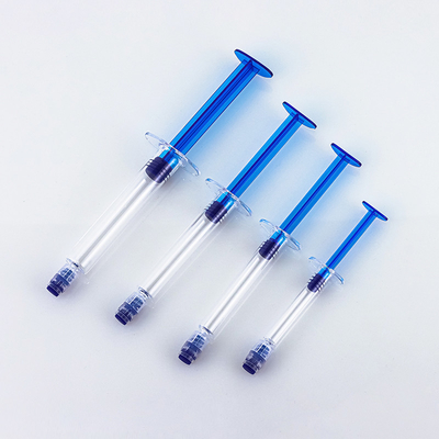 Blaue leere Augencreme Kosmetikverpackung Tube Spritze Skin Care Injection Tube Style