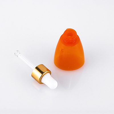 Orange ätherisches Öl Kunststoff Serum Tropfflasche 10ml Siebdruck