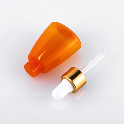 Orange ätherisches Öl Kunststoff Serum Tropfflasche 10ml Siebdruck