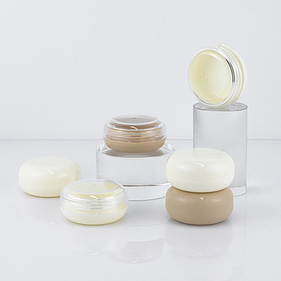 25 g kosmetischer Verpackungsbehälter aus Kunststoff, leerer Sonnenschutzcremetiegel