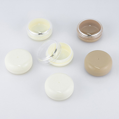 25 g kosmetischer Verpackungsbehälter aus Kunststoff, leerer Sonnenschutzcremetiegel