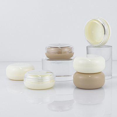 25 g kosmetischer Verpackungsbehälter aus Kunststoff, leerer Sonnenschutzcremetiegel