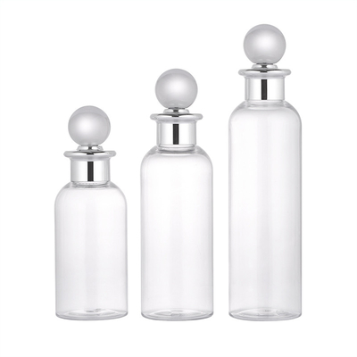 Kundenspezifische Kunststoff-Schraubverschluss-Flaschen leeren rosa Kosmetik-Shampoo-Verpackung