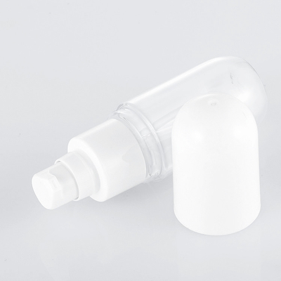 PETG klare leere runde Kunststoff-Haarsprühflasche für Hautpflegelotion