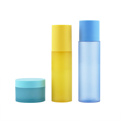 Umweltfreundliche Kosmetikverpackungssets 155 ml Gesichtspflege Cremetiegel Anzug