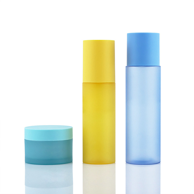 Umweltfreundliche Kosmetikverpackungssets 155 ml Gesichtspflege Cremetiegel Anzug