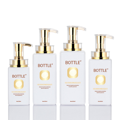 800 ml Kunststoff-Lotion-Pumpflasche, quadratisch, Shampoo, Haar und Spülung