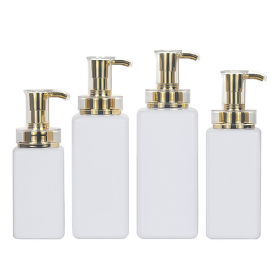 800 ml Kunststoff-Lotion-Pumpflasche, quadratisch, Shampoo, Haar und Spülung