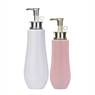 750 ml weiße Kunststoff-Lotion-Pumpflasche, quadratisch, Shampoo, Haar und Spülung