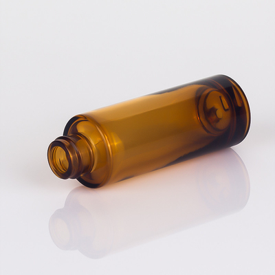 OEM ODM 50 ml kosmetische Tropfflasche Bernsteinfarbene Flasche mit ätherischen Ölen