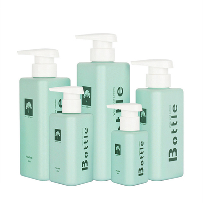 Shampoo-Spender bunte leere Lotion PETG-Flasche mit Pumpe