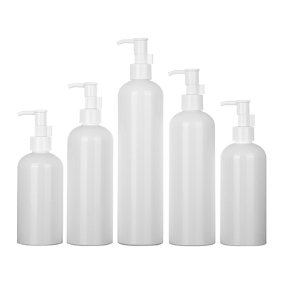 Kundenspezifisches HAUSTIER scheuern Pumpenkörper-Wäsche-kosmetische Lotions-Flasche 480ml 400ml