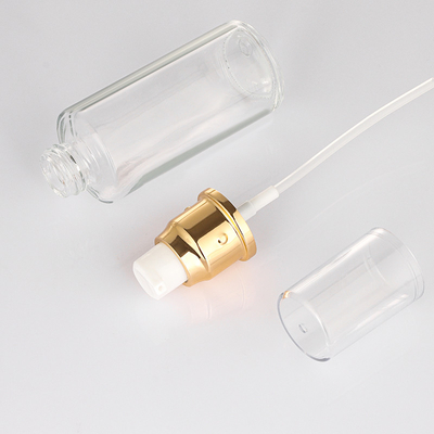 leere Lotions-Sprühflasche des Mattglas-50ml mit dem Pumpen-kosmetischen Verpacken