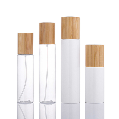Freundliches HAUSTIER Eco kosmetische Verpackenshampoo-Plastikflaschen mit Bambuspumpendeckel