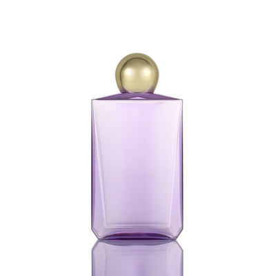 300 ml 500 ml bunte Schraubverschluss-Parfümflasche mit Goldkappe