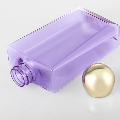 300 ml 500 ml bunte Schraubverschluss-Parfümflasche mit Goldkappe