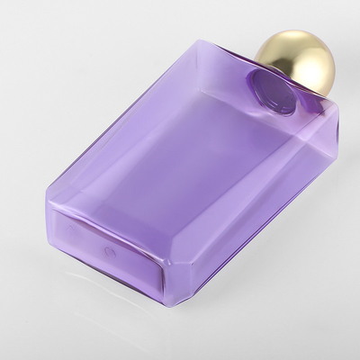 300 ml 500 ml bunte Schraubverschluss-Parfümflasche mit Goldkappe