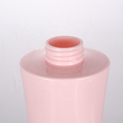 Großhandels-ROSA-Quadrat-luftloses nachfüllbares Duschgel-leerer Pumpflasche-Körper-Lotions-Behälter 350ml 500ml Luxus