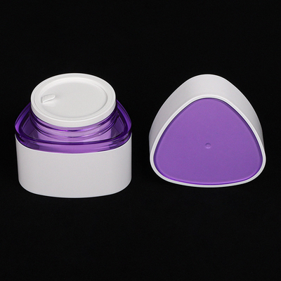 Das heiße stempelnde kosmetische Verpacken stellt dreieckige Violet Serum ein