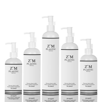 Körper-Pumpen-Shampoo und Conditioner 250ml 300ml 350ml 400ml 500ml ölen luftlose Skincare-Kosmetik Verpackenbehälter