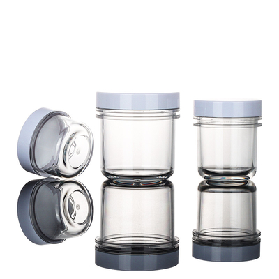 Luftloses Sahneverpackenkapazitäts-wasserundurchlässiges nachfüllbares des glas-200ml