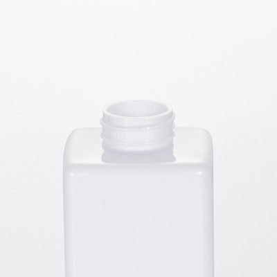 Biologisch abbaubares Quadrat-luftloses kosmetisches LuxusLeergut-Plastikshampoo-Flasche 300ml 400ml 500ml