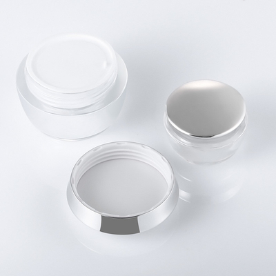 62mm transparente Plastikkapazität Sprühflasche-50g für Augen-Creme