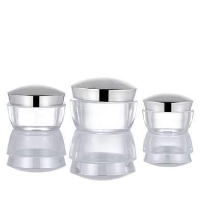 62mm transparente Plastikkapazität Sprühflasche-50g für Augen-Creme
