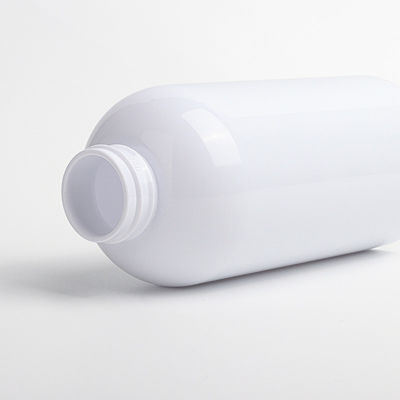 350ml Plastik- Wiederverwertungsskincare Shampoo-Flasche der Behälter-Großhandels-einzigartige Form-500ml mit Pumpe