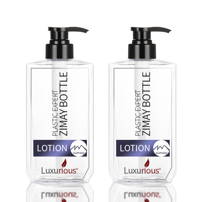 Aufbereitetes normales regelmäßiges Plastikshampoo freien Raumes 300ML 500ML und Conditioner-Körper-Pumpflasche