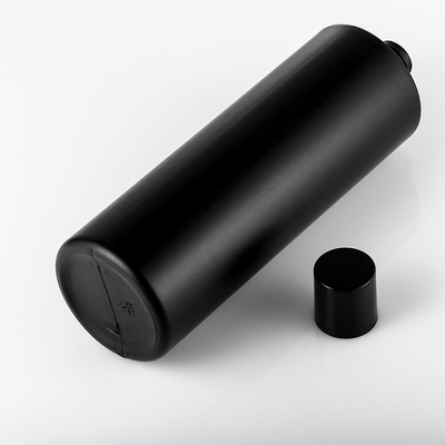 Bereiftes Plastikflasche mit schraubverschluss 100ml PET schwarzes Plastik