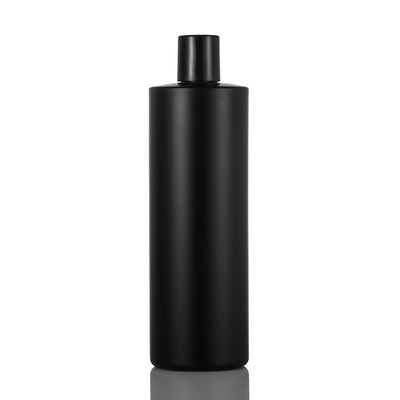 Bereiftes Plastikflasche mit schraubverschluss 100ml PET schwarzes Plastik